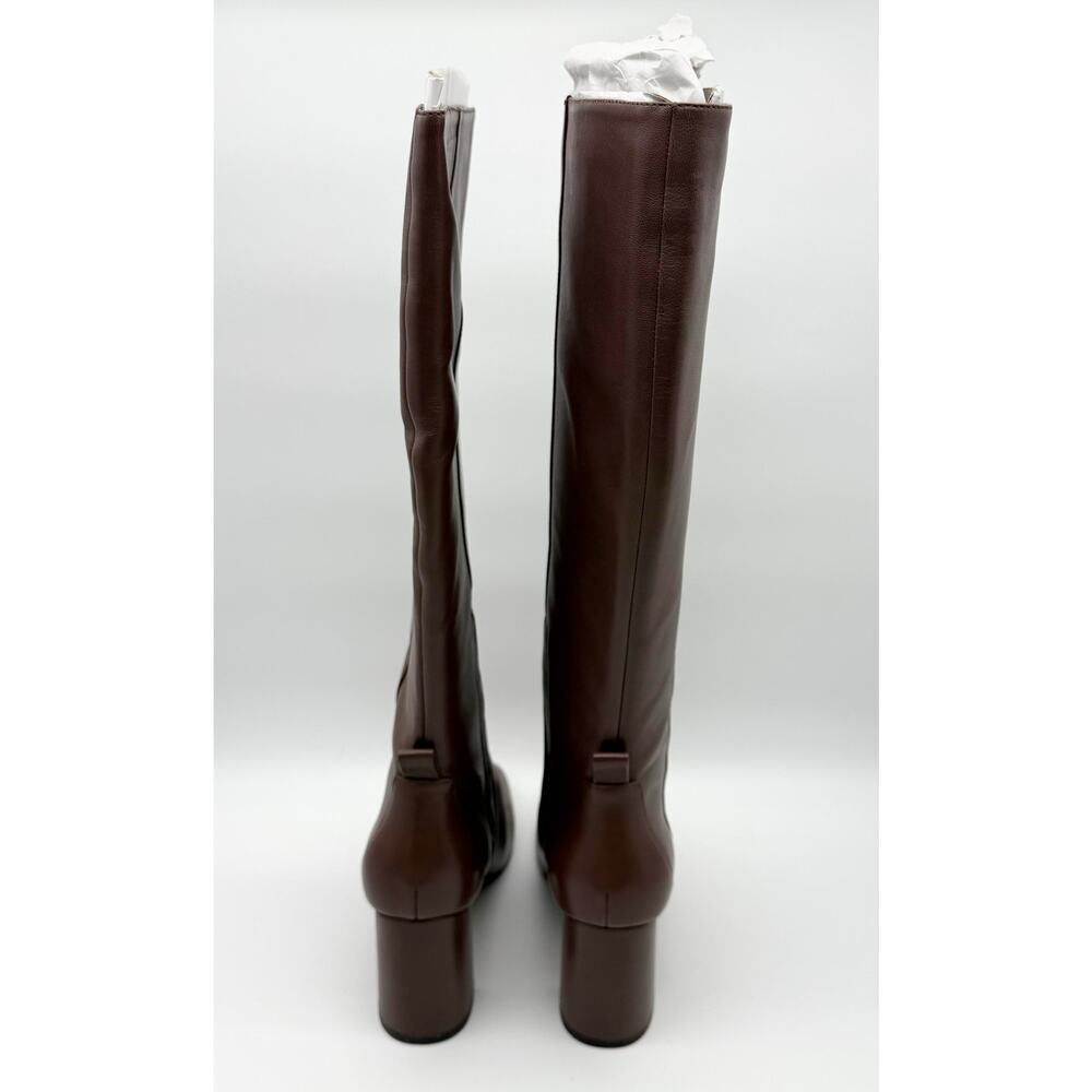 Cole Haan Womens Chrystie Knee High Boot US 8.5 EU 39 Brown Leather NWOB - Picture 8 of 10